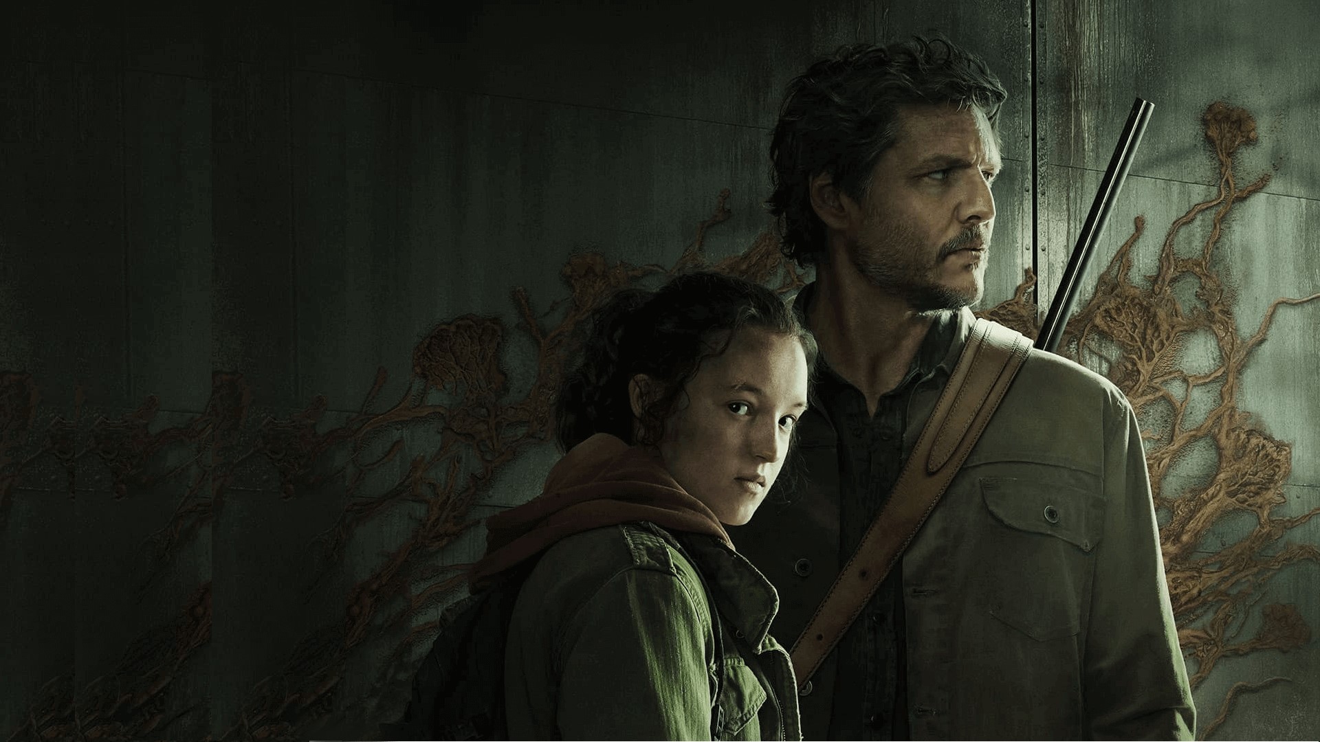 ellie e Joel abraçados